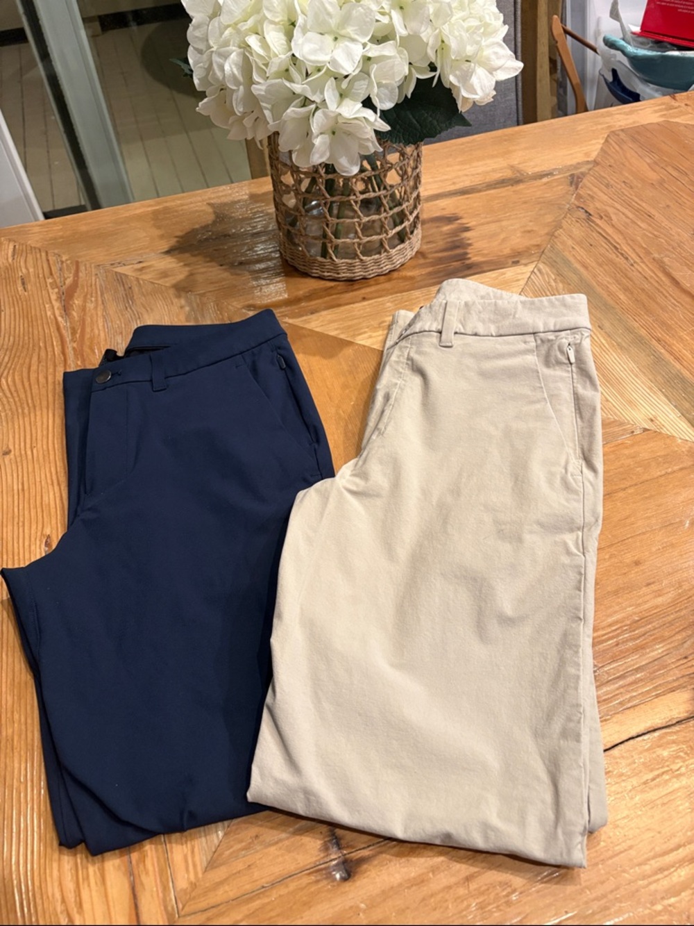 lululemon athletica Men’s Pants — Navy & Khaki Bundle